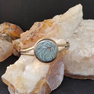 Boho Brass Cuff Bracelet